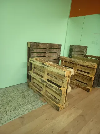 Mueble expositor de palets ideal frutería