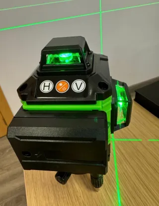 Nivel láser verde 2 baterías
