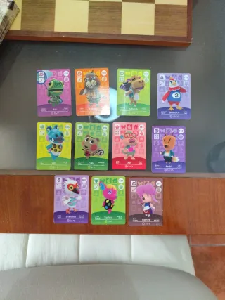 Tarjetas Amiibo Animal Crossing Nintendo