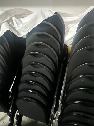 Sillas Apilables Negras