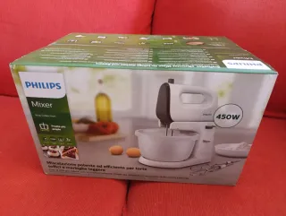 Amasadora Philips HR374500 450W 5 velocidades