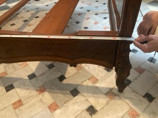 Cama antigua vintage de madera. Medidas en fotos