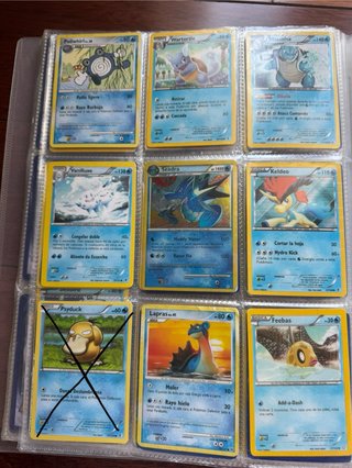 Cartas Pokémon Agua