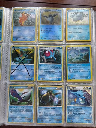 Cartas Pokémon Agua