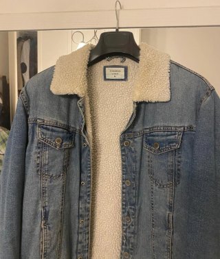 Giubbino Denim Terranova Blu