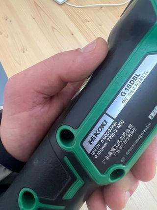 Miniamoladora HIKOKI Brushless HIKOKI G18DBL