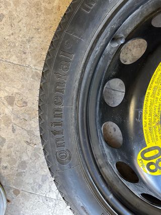 Rueda de galleta Audi 125/70 R18 99ST