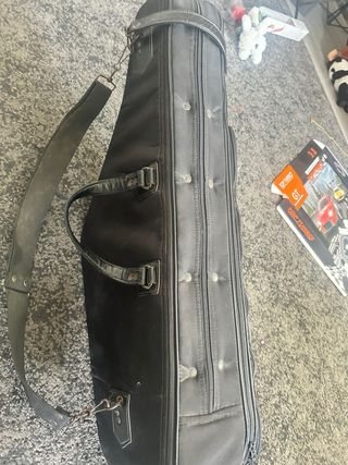 Funda Vintage Saxo Tenor Piel Tela