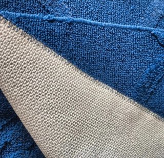 Tappeti Bagno Blu 80x50cm (Set 2)