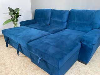Sofá cama con arcón, En 2 colores y en Oferta