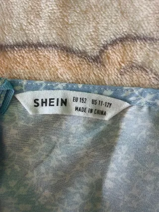 Vestito Shein floreale blu