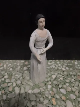 Talla Virgen capipota madera