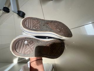 Bambas Converse Negras y Lilas