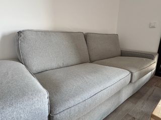 Sofá KIVIK 3 plazas IKEA gris