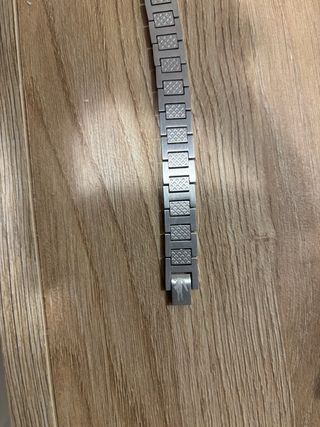 Bracciale Lacoste Unisex Argento Nuovo