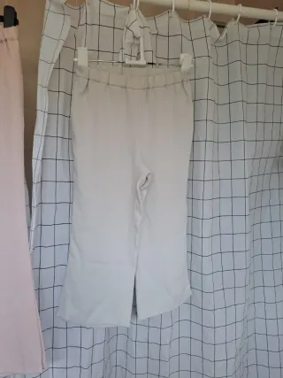 Pantalones de vestir crespón talla única