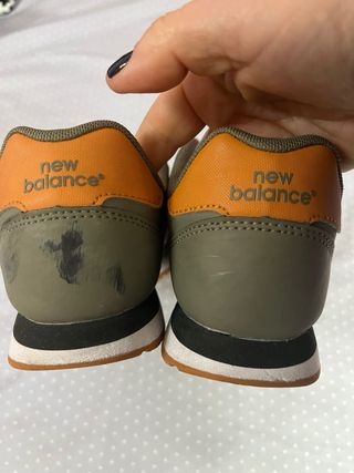 Sneakers New Balance Velcro Bambini Verde