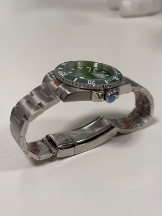 Seiko Mod Submariner Verde