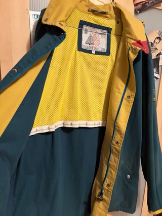 Giubbotto Marina Yachting Vintage Verde/Giallo