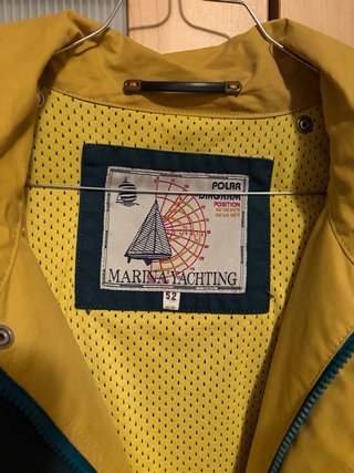 Giubbotto Marina Yachting Vintage Verde/Giallo