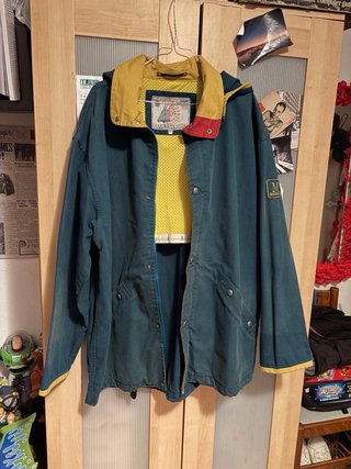 Giubbotto Marina Yachting Vintage Verde/Giallo