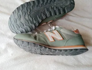Zapatillas New Balance Verde y Naranja