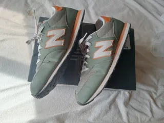 Zapatillas New Balance Verde y Naranja