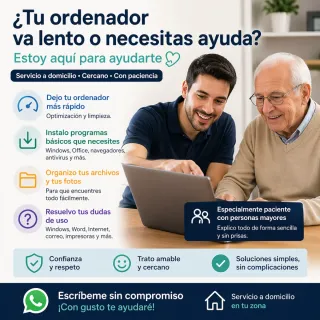 Ayuda informática a domicilio