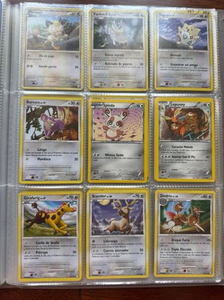 Cartas Pokémon INCOLORA