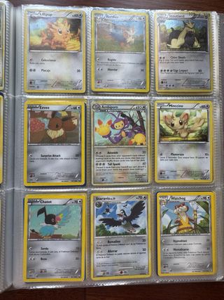 Cartas Pokémon INCOLORA