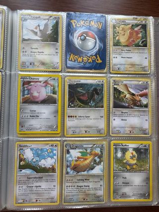 Cartas Pokémon INCOLORA