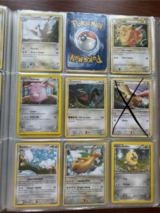 Cartas Pokémon INCOLORA