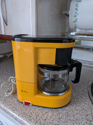 Cafetera Magefesa Vintage Amarilla años 80