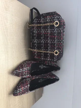 Zapatos tacón tweed MARYPAZ talla 39