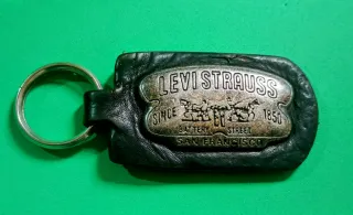 Portachiavi Levis Strauss Pelle vintage