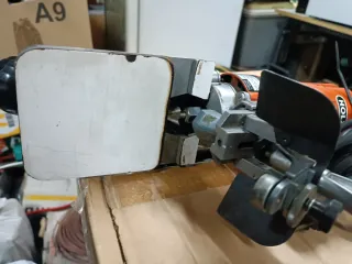 Fresadora de bordes naranja