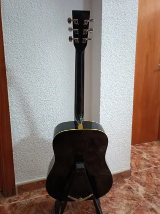 Guitarra Acústica Academy Negra
