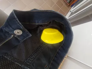 Pantalón de moto tejano