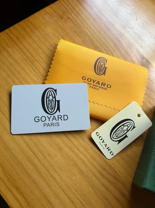 Tarjetero Goyard Blanco