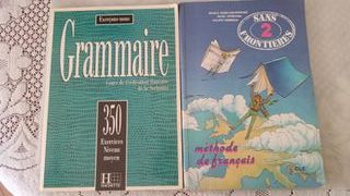 Lote libros francés: gramática + método