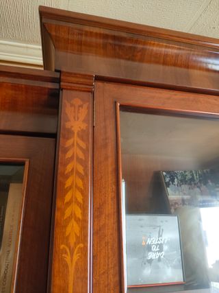 Mueble Librería Salón Madera