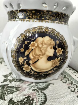 Biscottiera Porcellana Vintage Veneziana