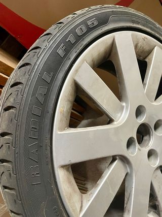 Llanta y neumático 205/45 R17