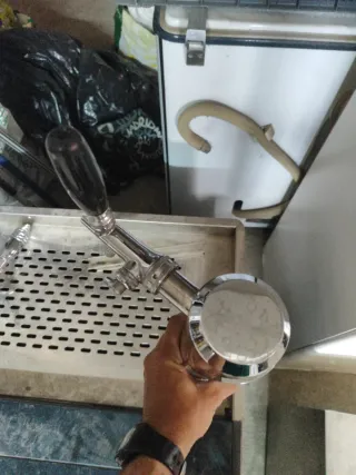 Grifo Cerveza Doble Acero Inoxidable