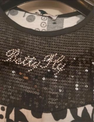 Abito Betty Fly con paillettes e stampe DATCH
