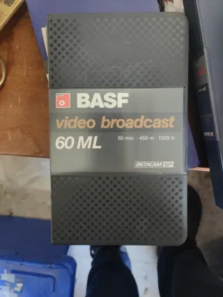 Cintas BASF Betacam SP y Digital