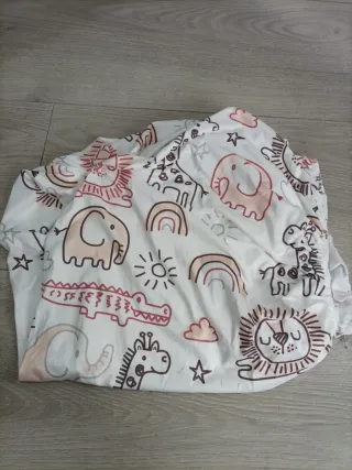 Sábana Bajera Ajustables para Cuna 60x120 Jirafas