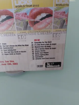 Rolling Stones Licks World Tour 2003 CD Box Set