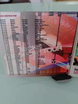 Rolling Stones Licks World Tour 2003 CD Box Set