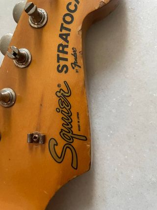 Mástil Squier Stratocaster JV 1983 Japón